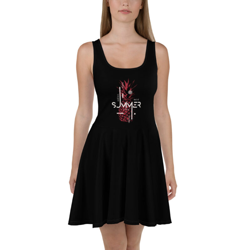Pineapple Summer - Skater Dress