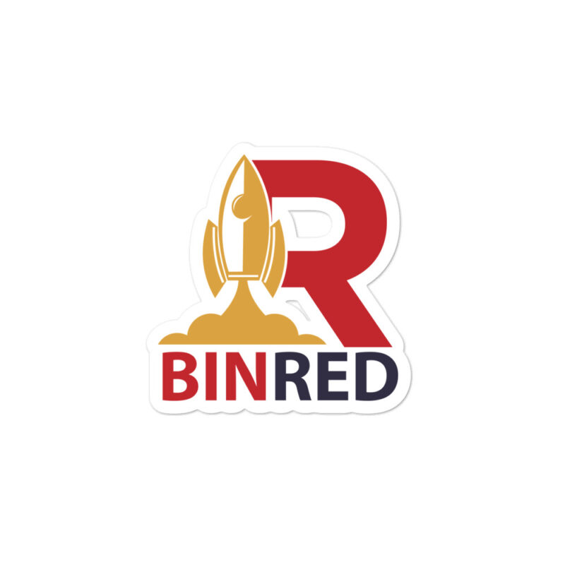 Binred sticker
