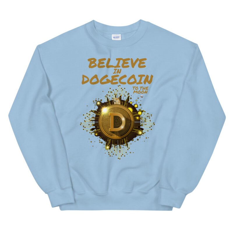 Crypto - Believe in Dogecoin - Sweatshirt - Image 6