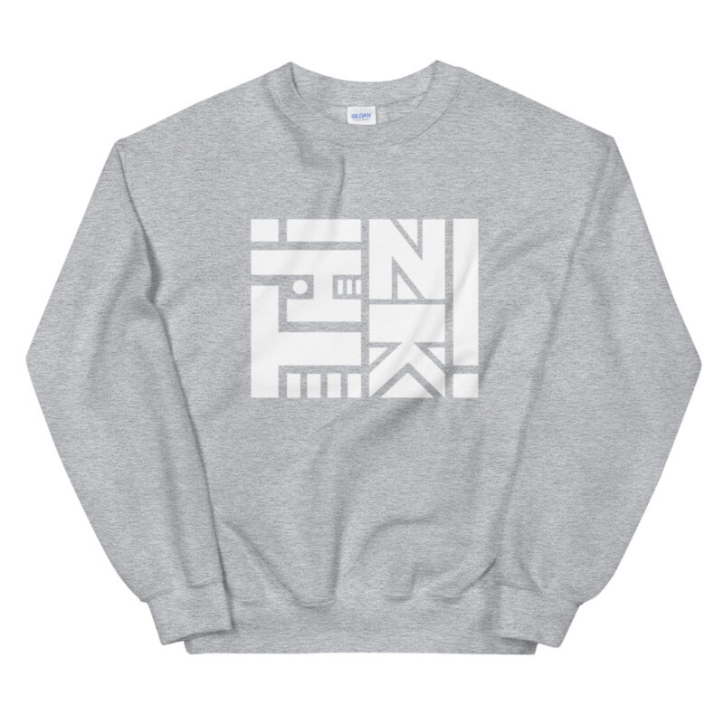 Think - Logo in white - Sweatshirt - Image 7