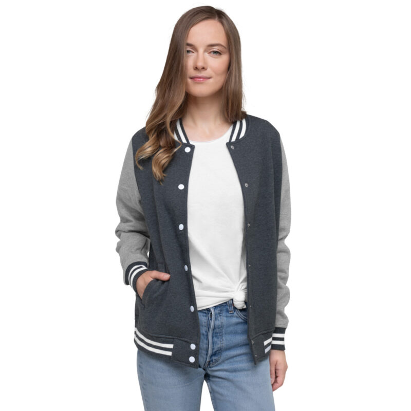 Binred - Women's Letterman Jacket