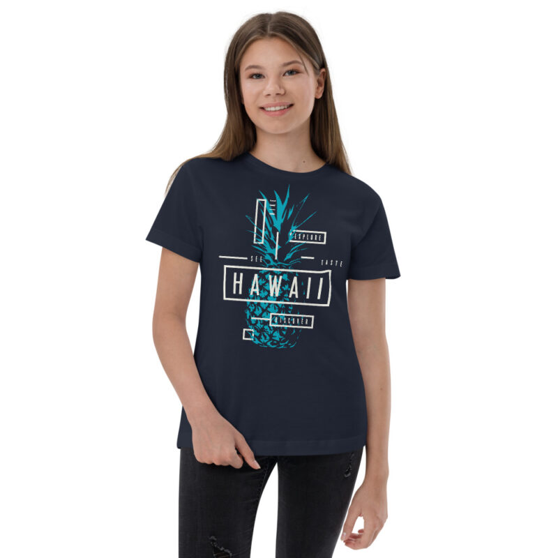 Pineapple Hawaii - Teen Shirt - Image 2