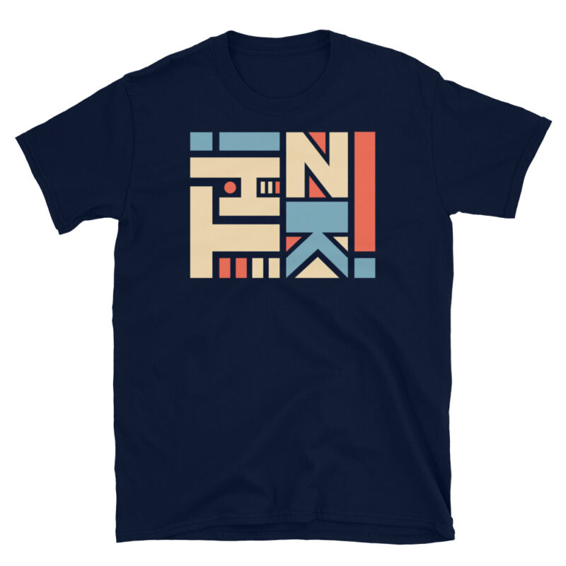 Think - Logo in colorful - shirt