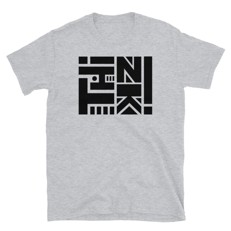 Think - Logo in black - Shirt - Image 4